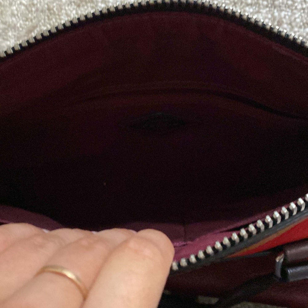 Fossil Multicolored Fall Crossbody And Hand Purse - image 8